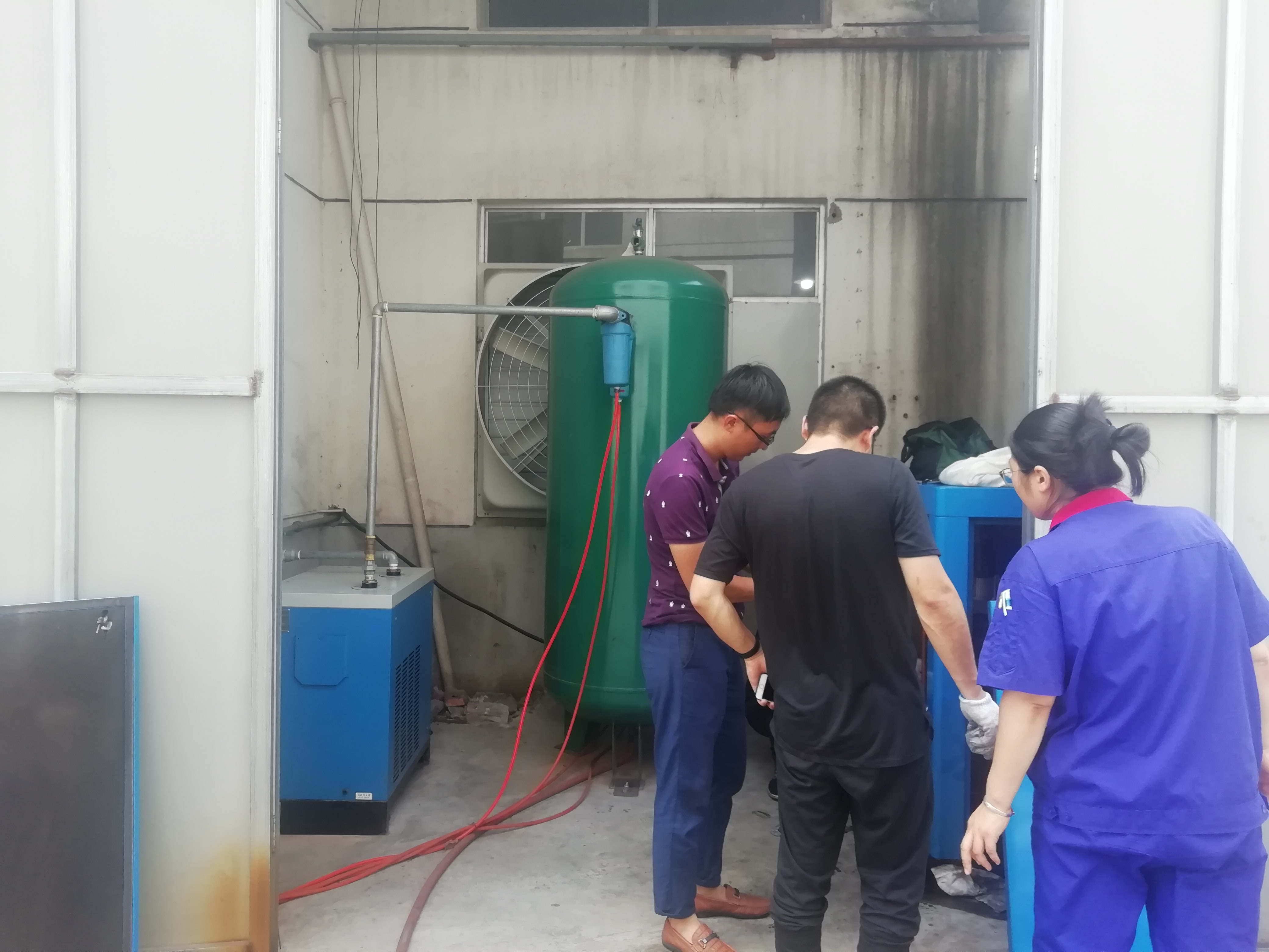 吹瓶配套用空壓機