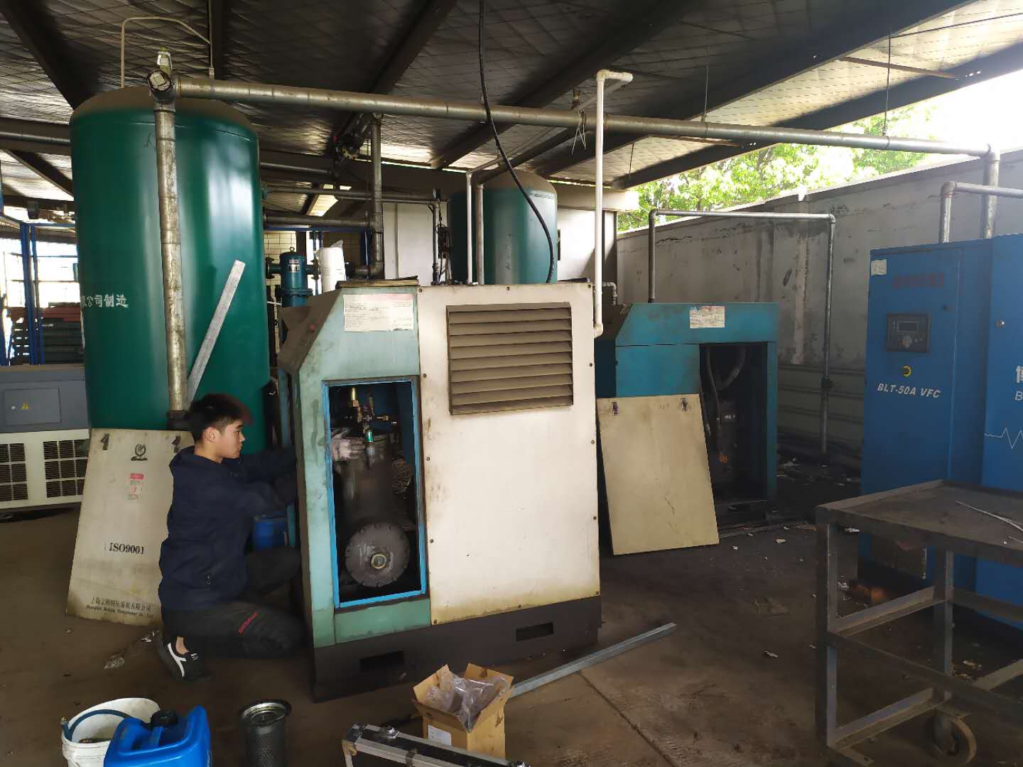 螺桿式空氣壓縮機